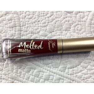 Too Faced Melted Matte Liquid Lipstick Drop Dead Red 7ml Longwear